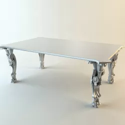 Strange kitchen table 3d model