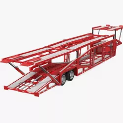 Sun Valley H5308 Car Carrier Rigged 3d model
