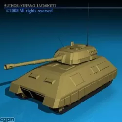 Tank 3d model