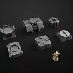 terrain futuristic warhammer battletech 7mm
