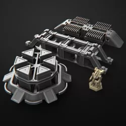 terrain futuristic warhammer battletech 7mm