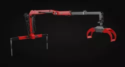 Timber Logging Crane 3d model