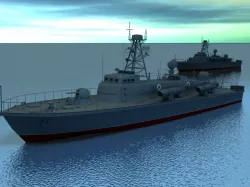 Torpedo Boat 3d model