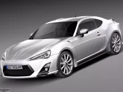 Toyota GT86 2013 TRD 3d model