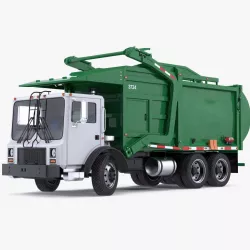 Trash Truck Generic 3d model