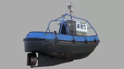 Tugboat 3d model