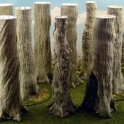 Vegetation B - Giant tree trunks