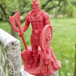 Viking Barbarian Sculpture