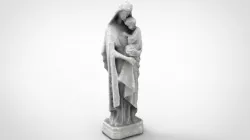 Virgin Mary 3d model