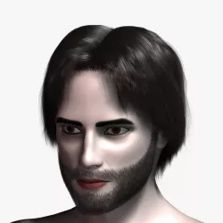 Virtual Hair 13 3d model