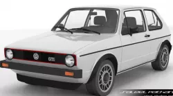 VW Golf GTI Mk1 3d model
