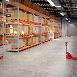 Warehouse Scene 3d model