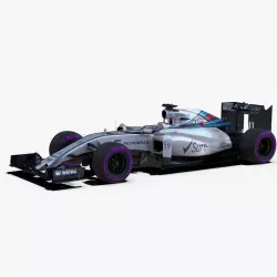 Williams FW38 car 3d model