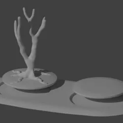 Wood bases and trees