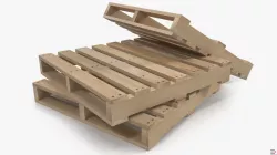 Wood Pallet 3d model