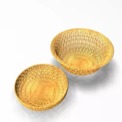 Wooden Basket 2 3d model