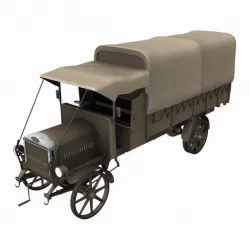 WW1 Dennis Lorry Truck 3d model
