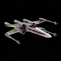 X-Wing 3d model