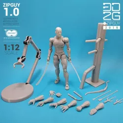 ZIPGUY 1.0 ZIP TIE ACTION FIGURE