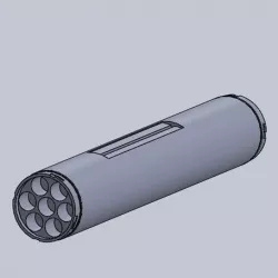 1/10th Scale LAU-131 Rocket Launcher