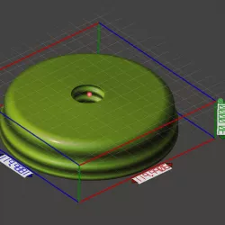 120 mm base for stand lamp