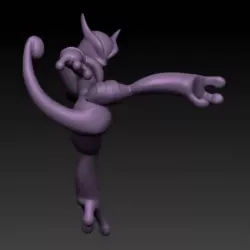 150 - Mewtwo - Mega Mewtwo X