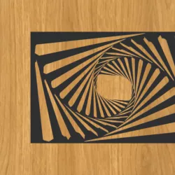 3d optical illusion frame