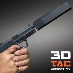 3DTAC / OSPREY - Airsoft Supressor, 4 models included!