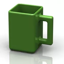 a square cup