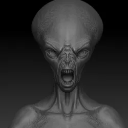 Alien Bust