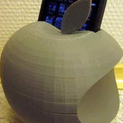 Apple logo : Iphone 4S holder. WORK IN PROGRESS