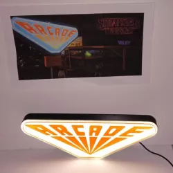 arcade sign stranger things