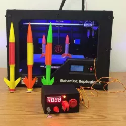 Arduino Rocket Launcher for 3D Printed Rockets