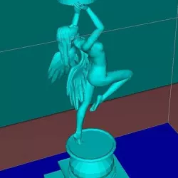 Ashtray NSFW angel girl