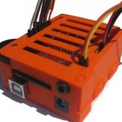 badBrick - Case for Arduino UNO and Adafruit WAV Shield.