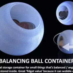 Balancing Ball Container