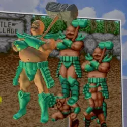 Bald guy from Golden axe.