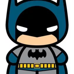 Batman Chibi cookie cutter and stamp