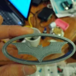 Batman Logo (+Space for Lighting)