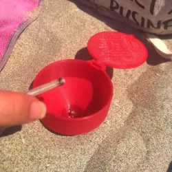 Beach ashtray - Beach ashtray