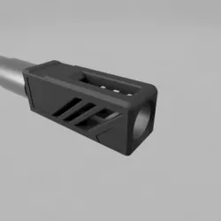 BEAR style Flash hider - (Airsoft)