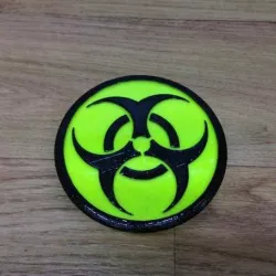 Bio hazard coaster