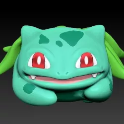 Bolbasaur flower or brush holder