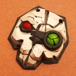 Borderlands inspired Tiny Tina's mask