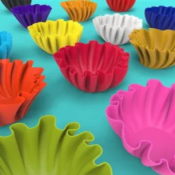 Bowl/Floral Salad Bowl