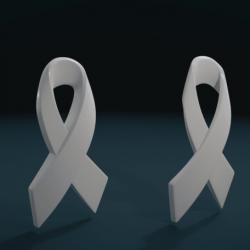 Free STL file pink ribbon 🎀・3D print design to download・Cults