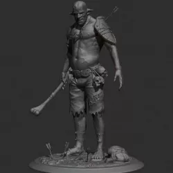 Cannibal tabletop figure