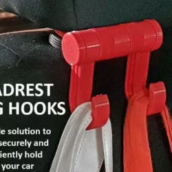 Car Headrest Bag Hooks