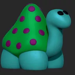 Cartoon turtle