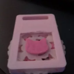 Cat gears key chain.